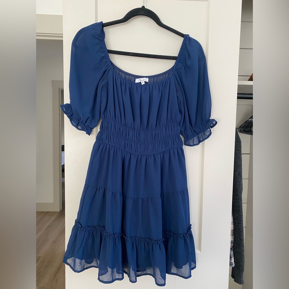Blue Mini Dress
